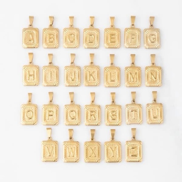 NEW Golden Dream Monogram Necklace - Picture 5 of 10